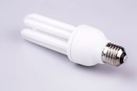 Modern led bulbs - the light of future Stock Photos
