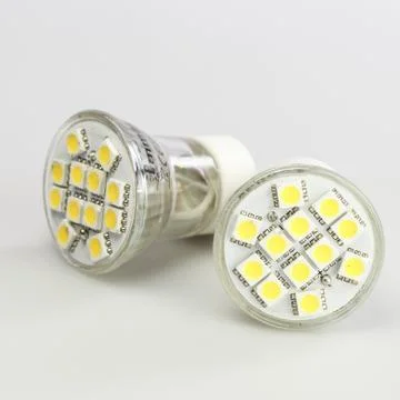 Modern LED bulbs Stock Photos