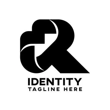 Modern letters MT or TM logo Stock Illustration