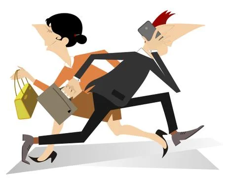 Modern life Stock Illustration