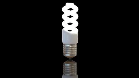 Modern light bulb Stock Photos