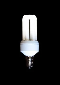 Modern light bulb Stock Photos