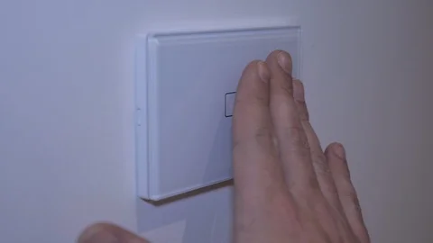 Modern Light switches Stock Footage 114211818