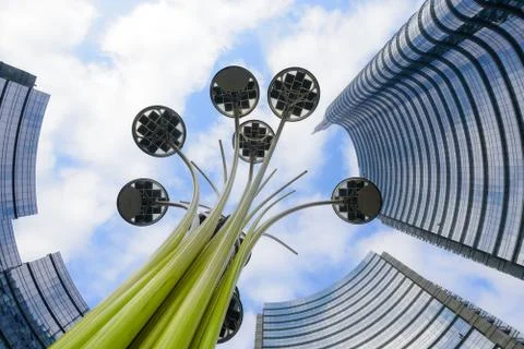 Modern lighting Foto stock