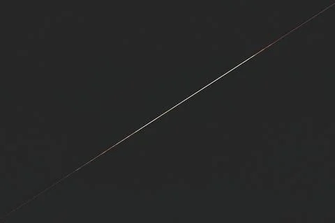 Modern lightning strike with subtle glow at night Illustration