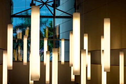 Modern lights Stock Photos