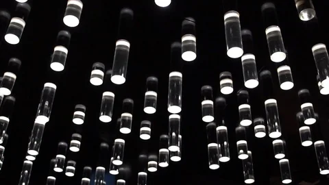 Modern lights on the top Stock Footage 75150039
