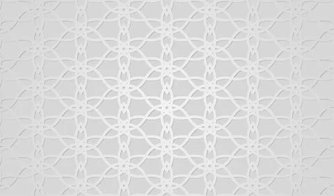 Modern line vector traditional arabic pattern. Abstract background with isl.. イラスト素材