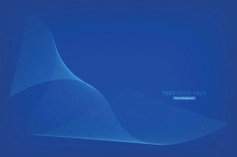 Modern Line Wave Vector Background, Creative Vector Backgrounds Stock Illustration