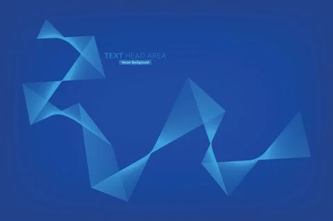 Modern Line Wave Vector Background, Creative Vector Backgrounds Stock Illustration