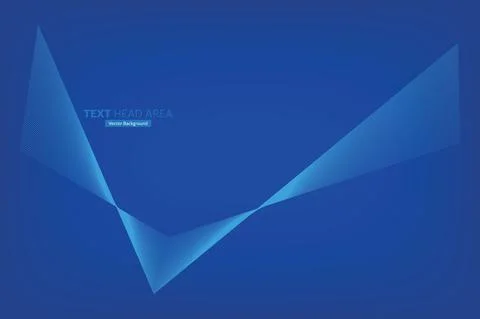 Modern Line Wave Vector Background, Creative Vector Backgrounds Stock Illustration