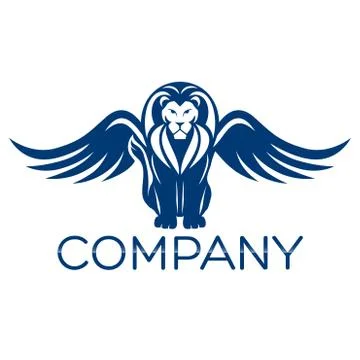 Modern lion  logo Stock Illustration