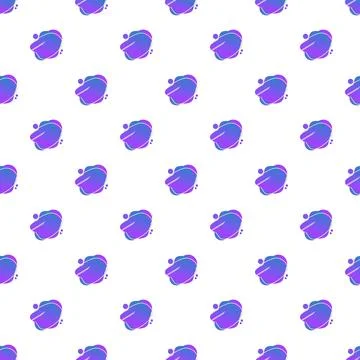 Modern liquid shapes seamless pattern creating abstract gradient background Stock Illustration