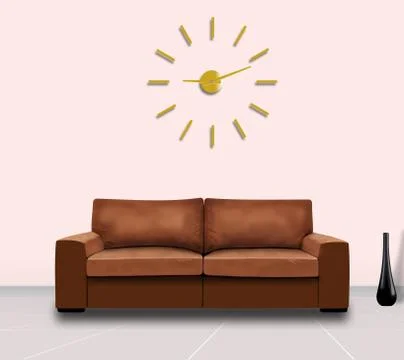 Modern living room Stock Photos