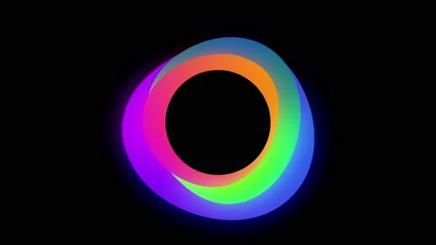 Modern loading circle bar, seamless Stock Footage 143518344