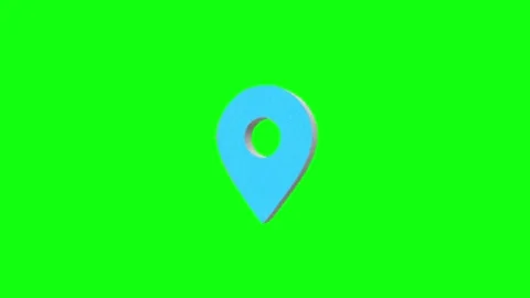 Modern Location Icon Design Collection Video stock 337275589