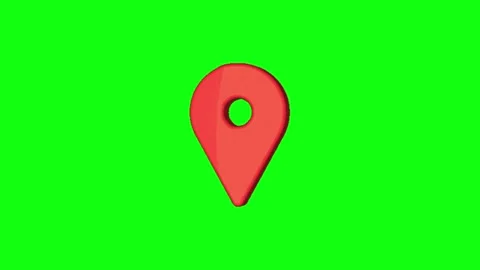 Modern Location Icon Design Collection Stock Footage 337275603
