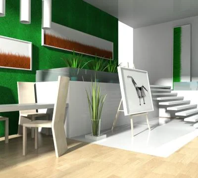 Modern loft Stock Illustration