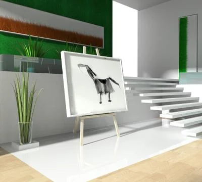 Modern loft Stock Illustration