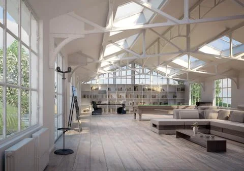 Modern Loft Illustration