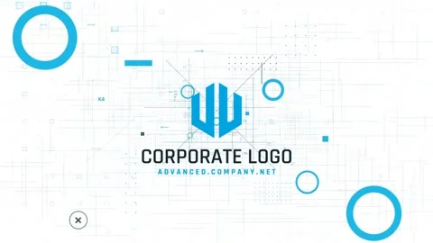 Modern Logo Corporate Stockmateriaal After Effects