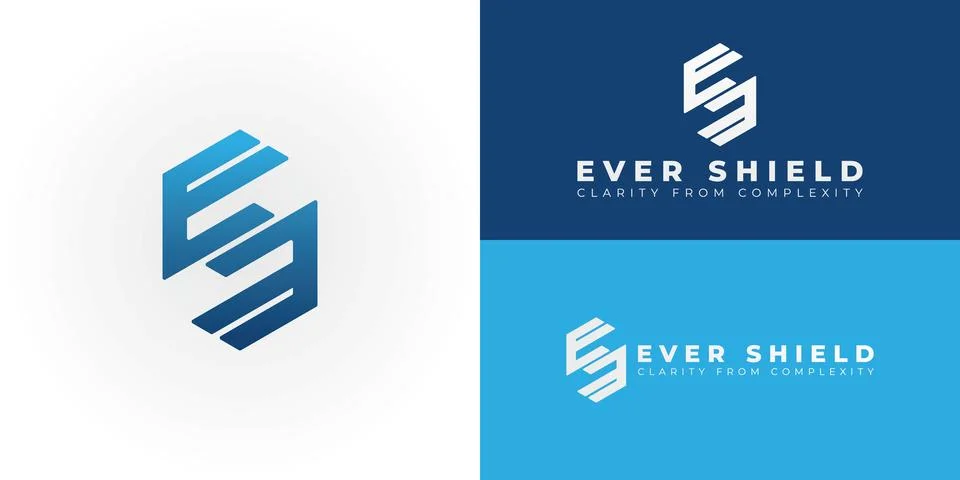 A modern logo for Data and Analytics Service companies Stock Illustration