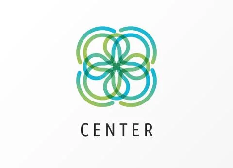 Modern logo innovative concept - technology, biotechnology, tech icon Stock Illustration