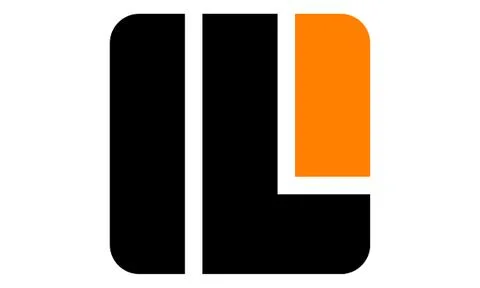 Modern Logo Solution Letter I R N Stock-Illustration