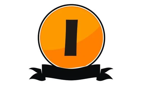 Modern Logo Solution Letter I Stock-Illustration