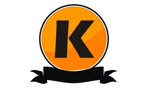 Modern Logo Solution Letter K Stock-Illustration
