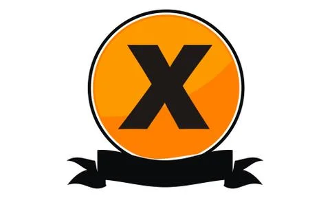 Modern Logo Solution Letter X Stock-Illustration