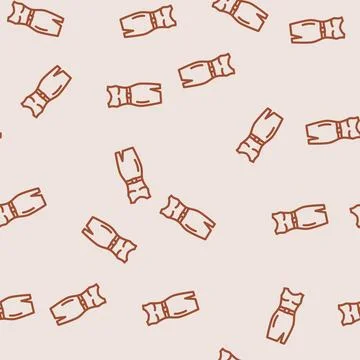 Modern look line vector seamless pattern イラスト素材