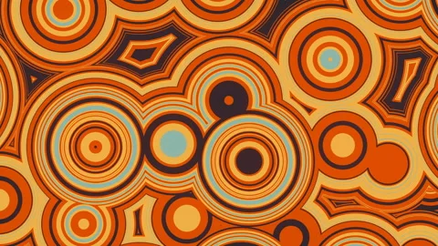 Modern loop animation with radio waves diverging circles pattern 3d rendering 4K Stock Footage 163215551