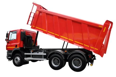 The modern lorry Stock Photos