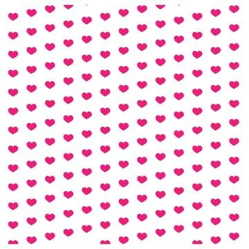 Modern love shape seamless texture for decorative art projects Stock Illustration