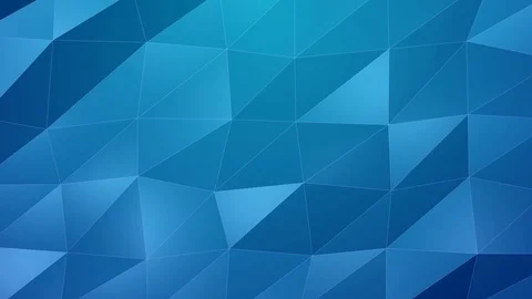 Modern Low-Poly Background 3d blue Stock Footage 121477463