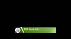 Modern lower third Stock After Effects