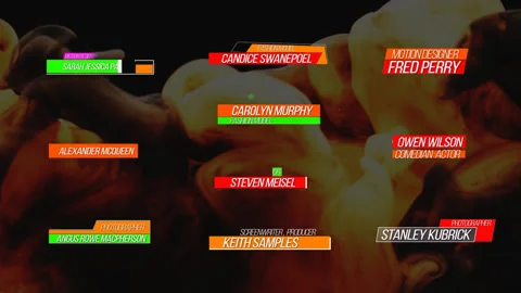 Modern Lower Thirds Stock After Effects