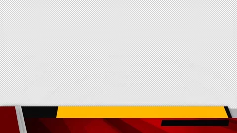 Modern lower thirds. Animated lower third with alpha channel 스톡 동영상 329395971