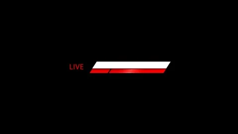 Modern lower thirds. Animated lower third with alpha channel Stock Footage 329396025