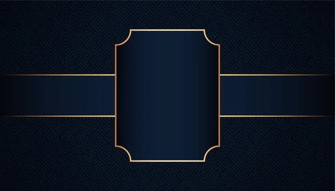 Modern luxury abstract background with glowing golden line elements 스톡 일러스트