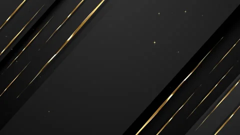Modern Luxury Background Diagonal Gold Stripes and Sparkling Glitter Particles 스톡 동영상 346281252