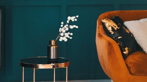 Modern luxury interior close up Stock Footage 120760626