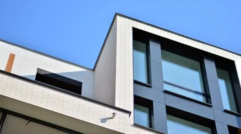 Modern luxury residential flat. Stock Photos