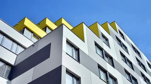Modern luxury residential flat. Stock Photos
