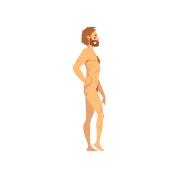Modern Man, Biology Human Evolution Stage, Evolutionary Process of Man Vector Stock Illustration