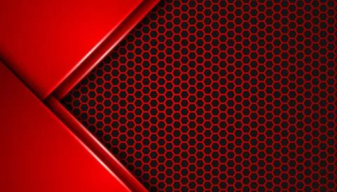 Modern material design with polygonal pattern. Overlapping paper, corporate.. Stock Illustration