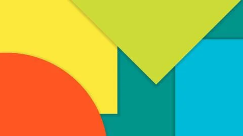Modern material design vector background. Modern material design vector il... Stock Photos