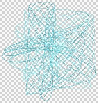 Modern mathematical drawing pattern transparent PNG design element Stock Photos