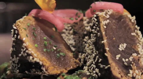 Modern meal left pan Video stock 25853921